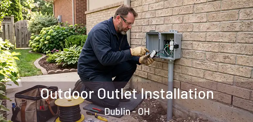 Outdoor Outlet Installation Dublin - OH