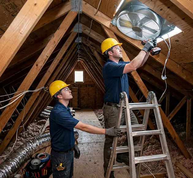 Professional Attic Fan Installation: Your Local Ventilation Team in Dublin, OH